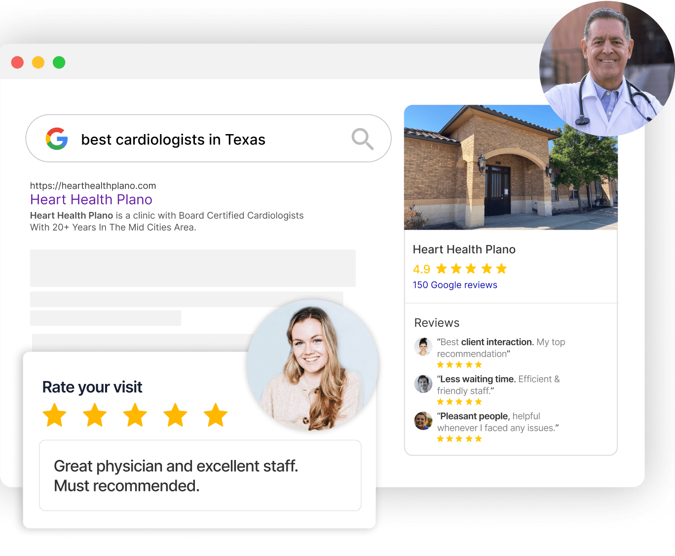 Use our free review tool, increase online reviews in google and get more patients for free